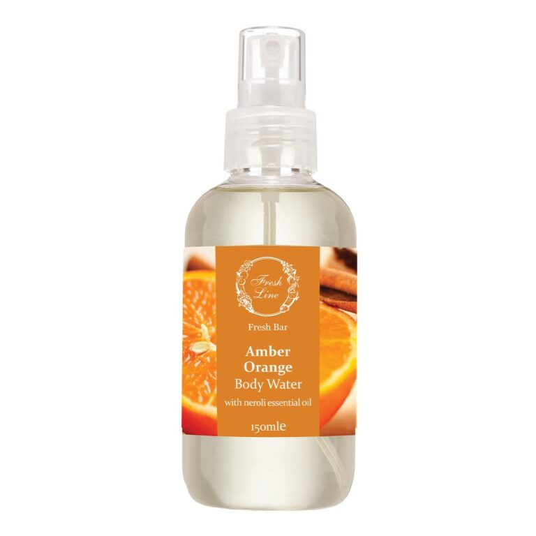 Amber Orange Body Water